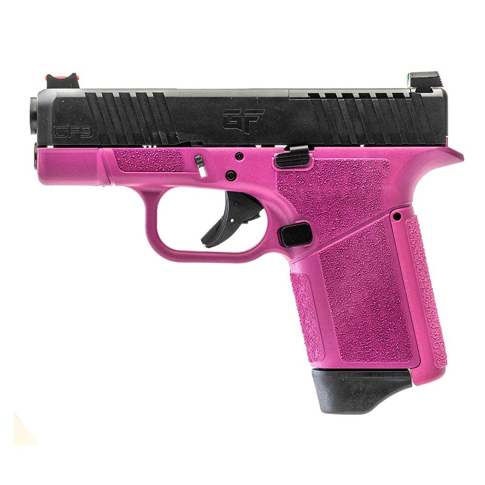 GFORCE ARMS GF9 9MM 3.25'' BRL 12+1 Pink Frame Black Slide Micro FP