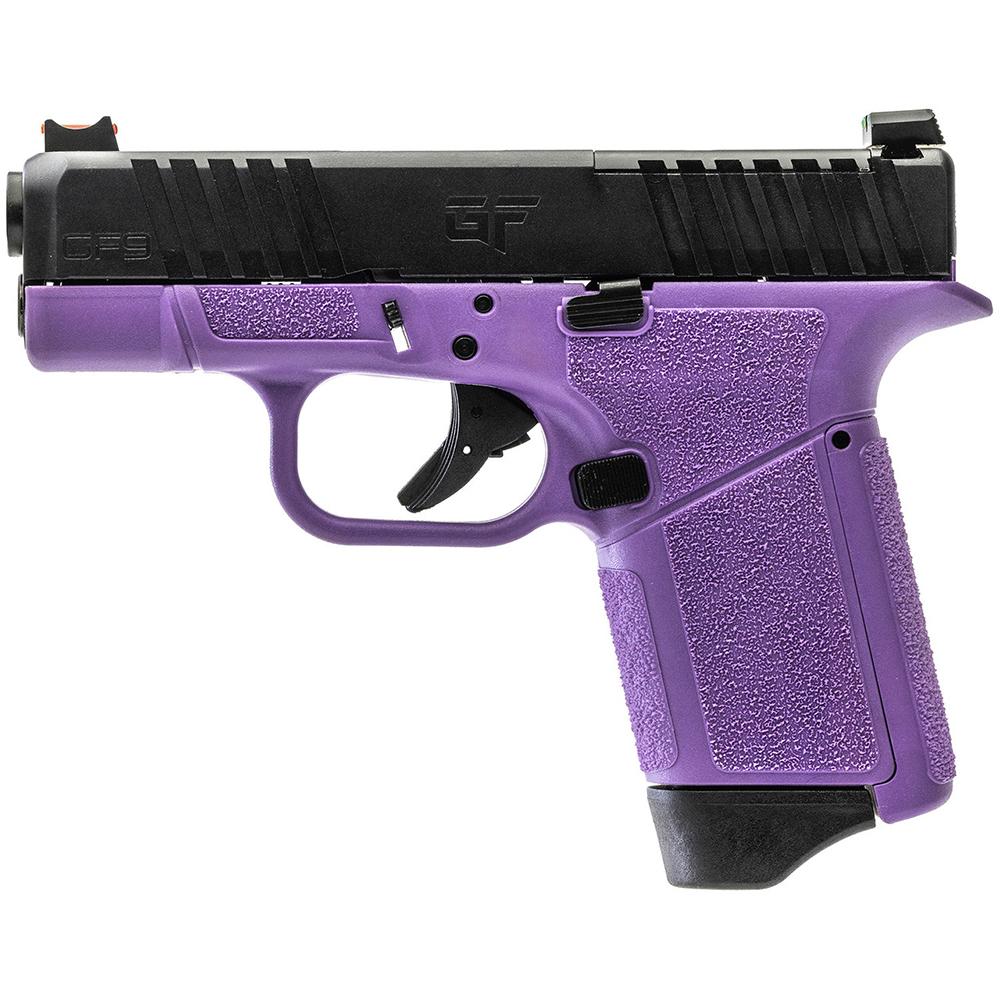 GFORCE ARMS GF9 9MM 3.25'' BRL 12+1 Purple Frame Black Slide Micro FP