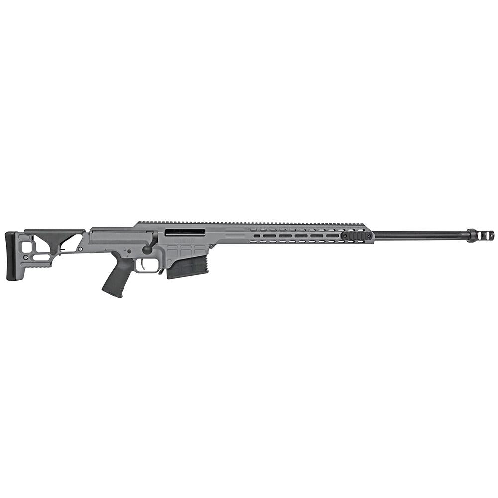 SMR MRAD Fixed Stock 300 PRC 26'' Fluted W (1) 10RND MAGS TUNGSTEN GREY