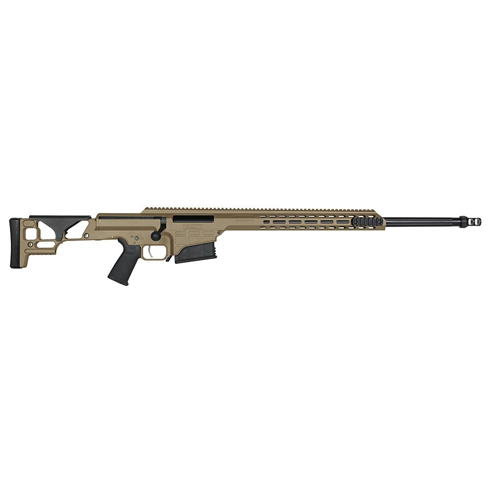 SMR MRAD Fixed Stock 308 Winchester 24'' Fluted W (1) 10RND MAGS FDE