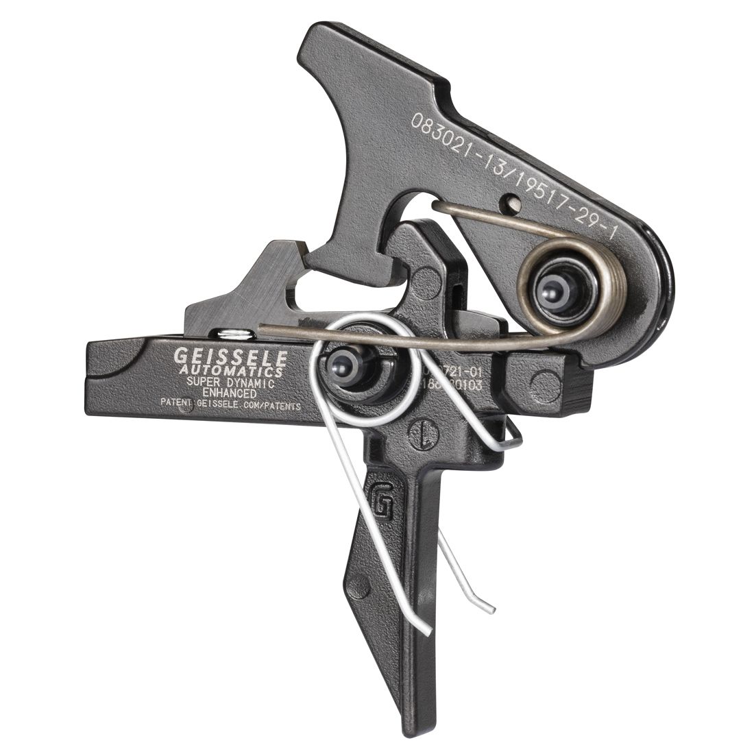 Geissele SD-E Super Dynamic Enhanced 3.5lb 2-Stage AR-15 Trigger - Flat Bow