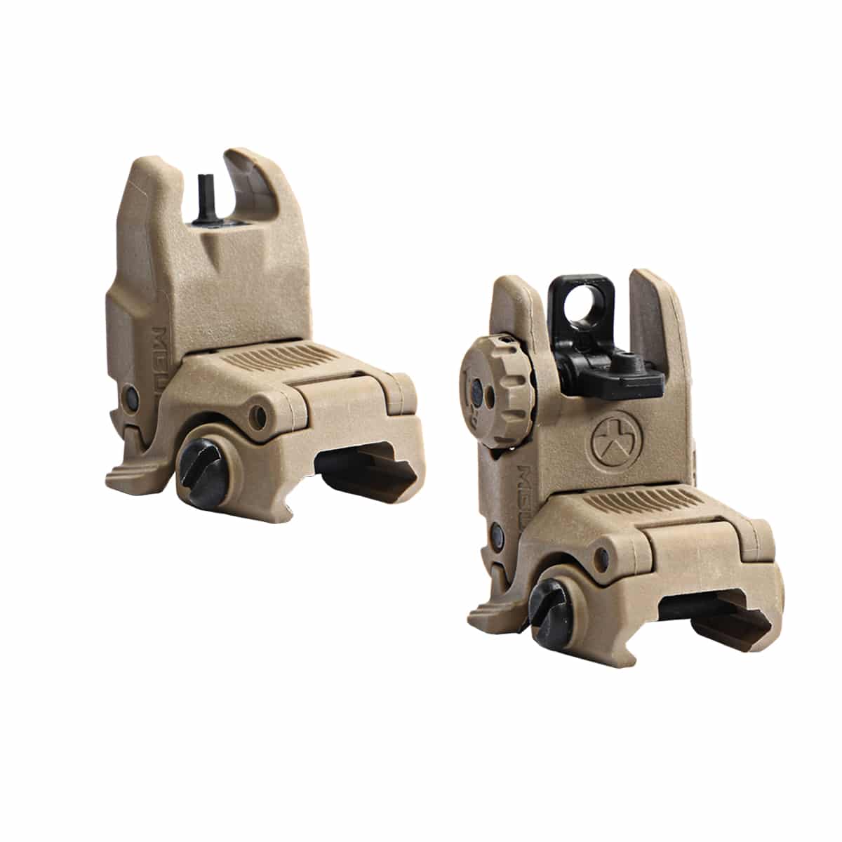 Magpul MBUS Front And Rear AR-15 Back-Up Sight Kit - Gen 2