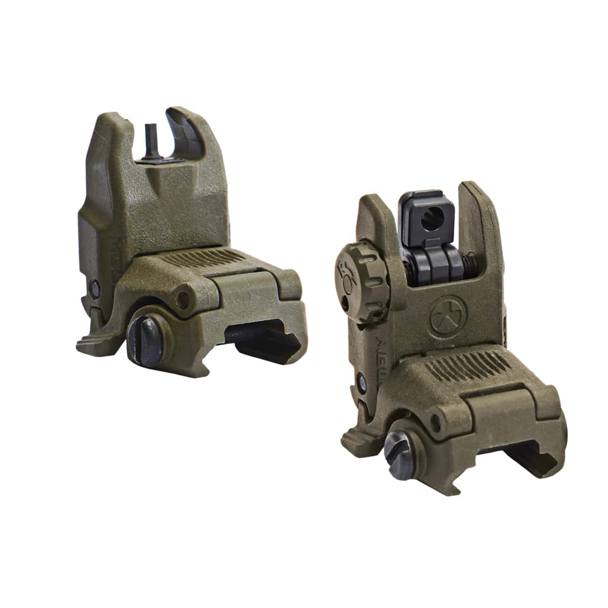 Magpul MBUS Front And Rear AR-15 Back-Up Sight Kit - Gen 2