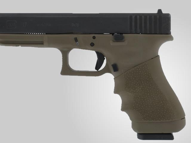 HANDAL UNIVERSAL GRIP SLEEVE MED & FULL AUTO OD GREEN