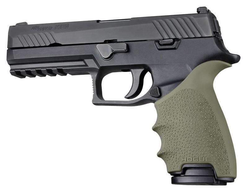 HandAll Beavertail Grip Sleeve Sig Sauer P320 OD Green