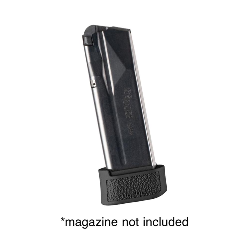 Sig Sauer P365 XL Rubber 15 Round Magazine Extended Base Pad Black
