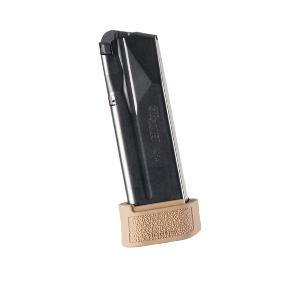Sig Sauer P365 XL Rubber 15 Round Magazine Extended Base Pad FDE