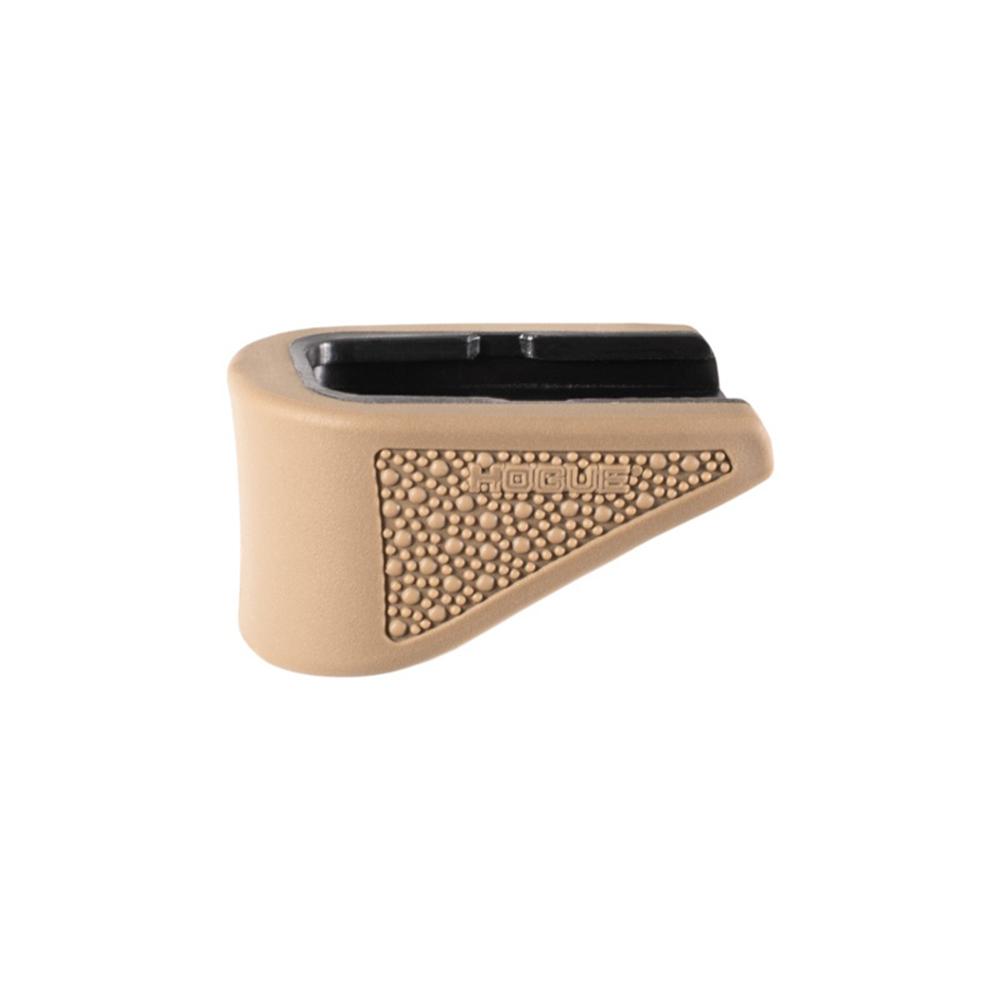 Glock 42 .380 OverMolded Rubber Grip Ext Base Pad for 6 Rd Mag FDE