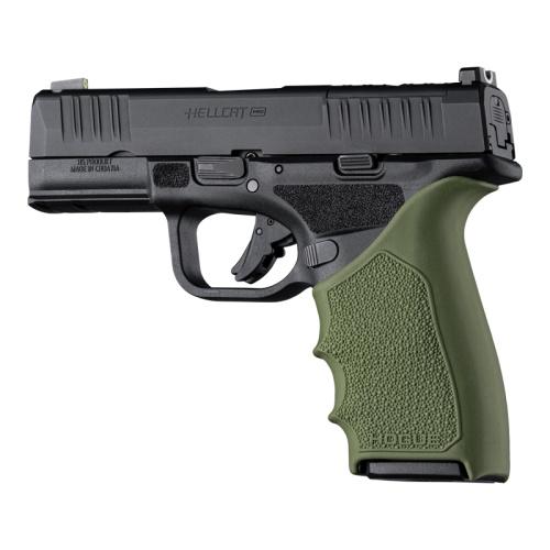 HandAll Beaver Tail Grip Sleeve Springfield Armory Hellcat Pro OD GRN