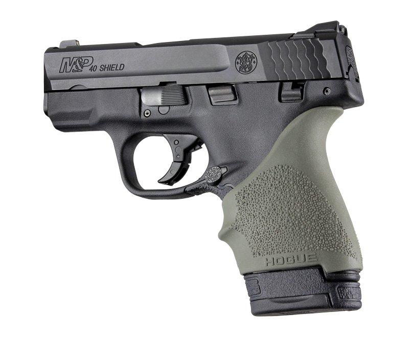 HandAll Beaver Tail Grip Sleeve S&W M&P Shield, Ruger LC9, OD Green