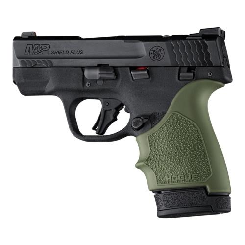 HandAll Beaver Tail Grip Sleeve S&W M&P 9 Shield Plus - OD GRN
