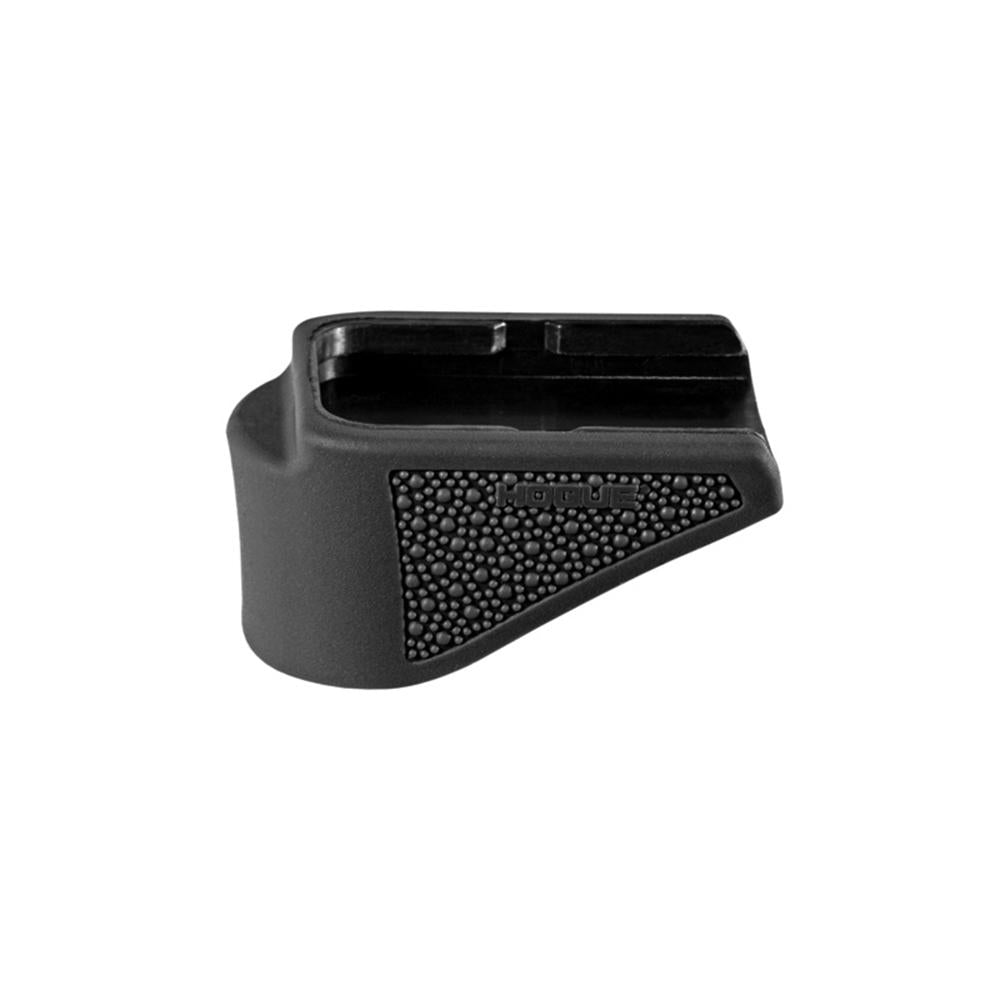 Glock 26 9mm OverMolded Rubber Grip Ext Base Pad for 10 Rd Mag Blk