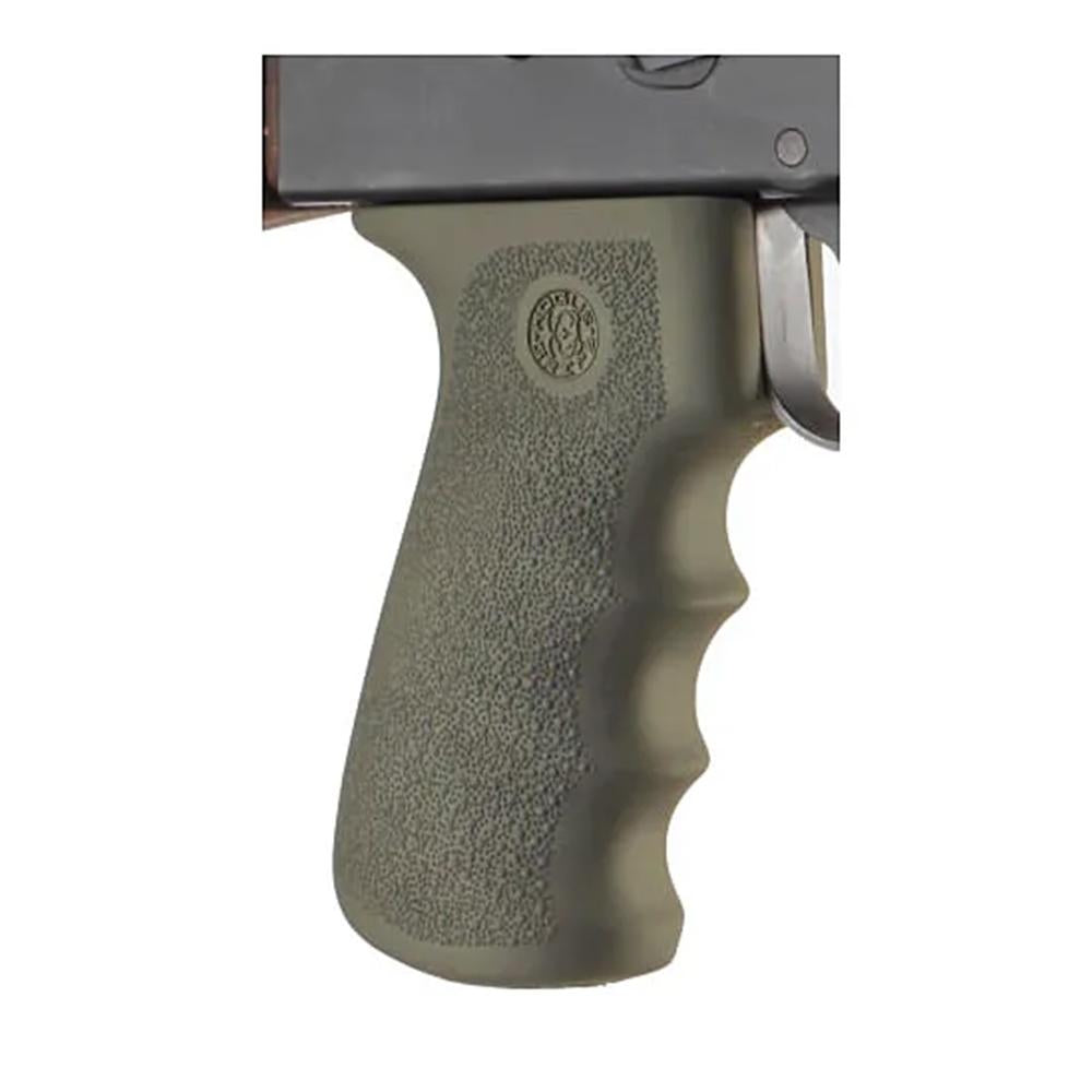 HOGUE AK-47 RUBBER GRIP W/FG OD GREEN