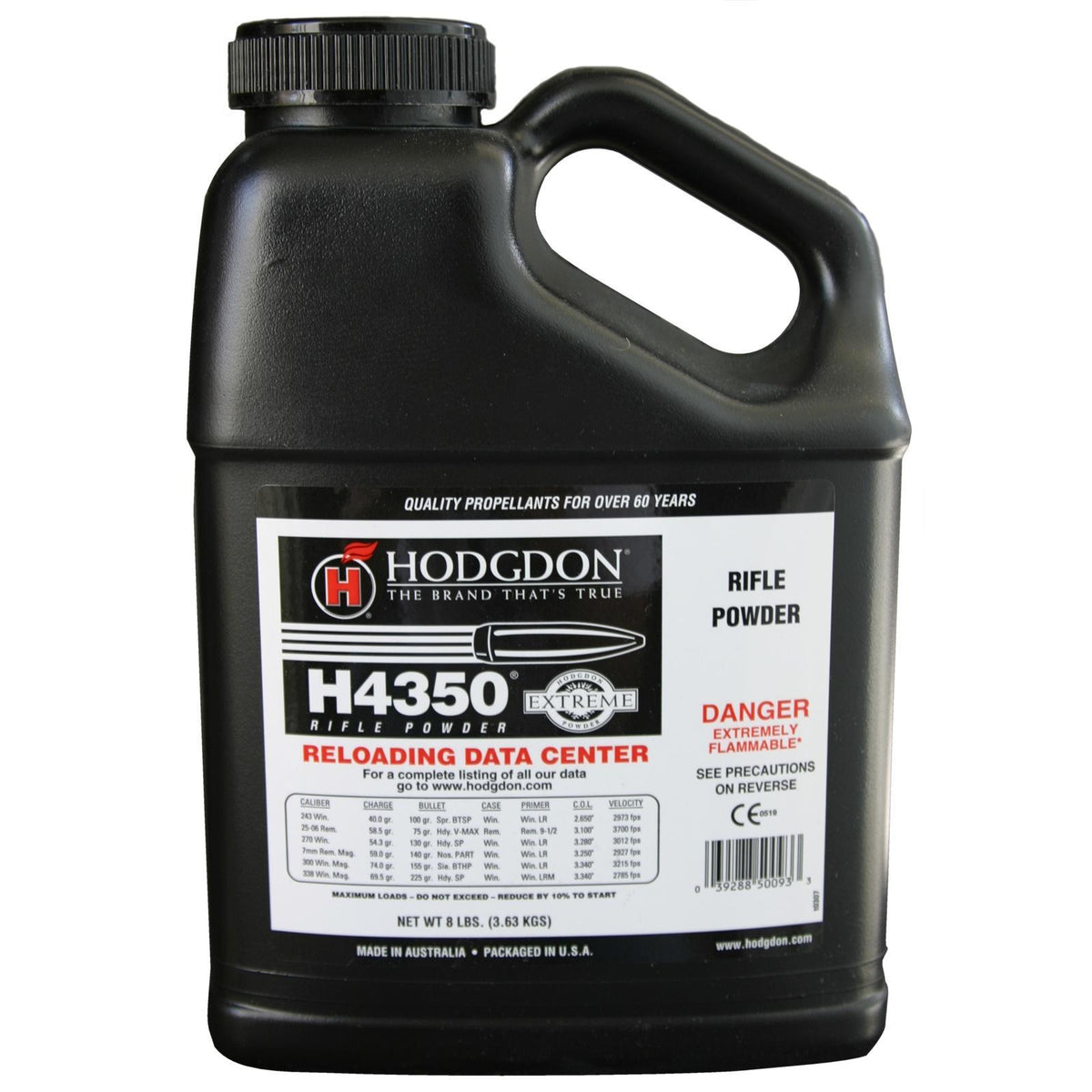 HODGDON POWDER H4350 8#