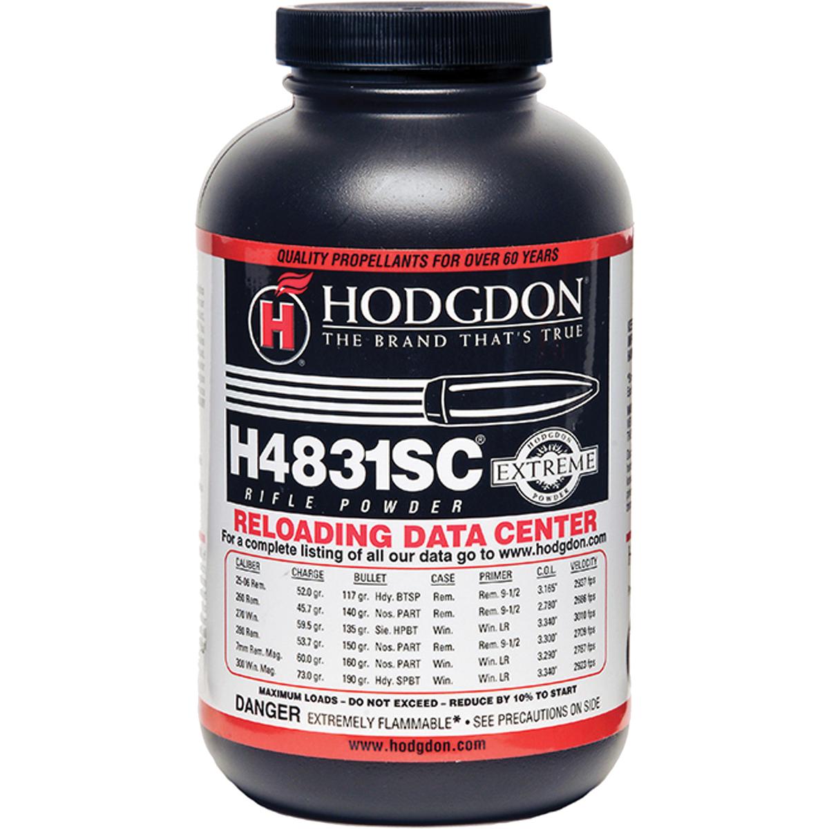 HODGDON POWDER H4831 SHORT CUT 1LB