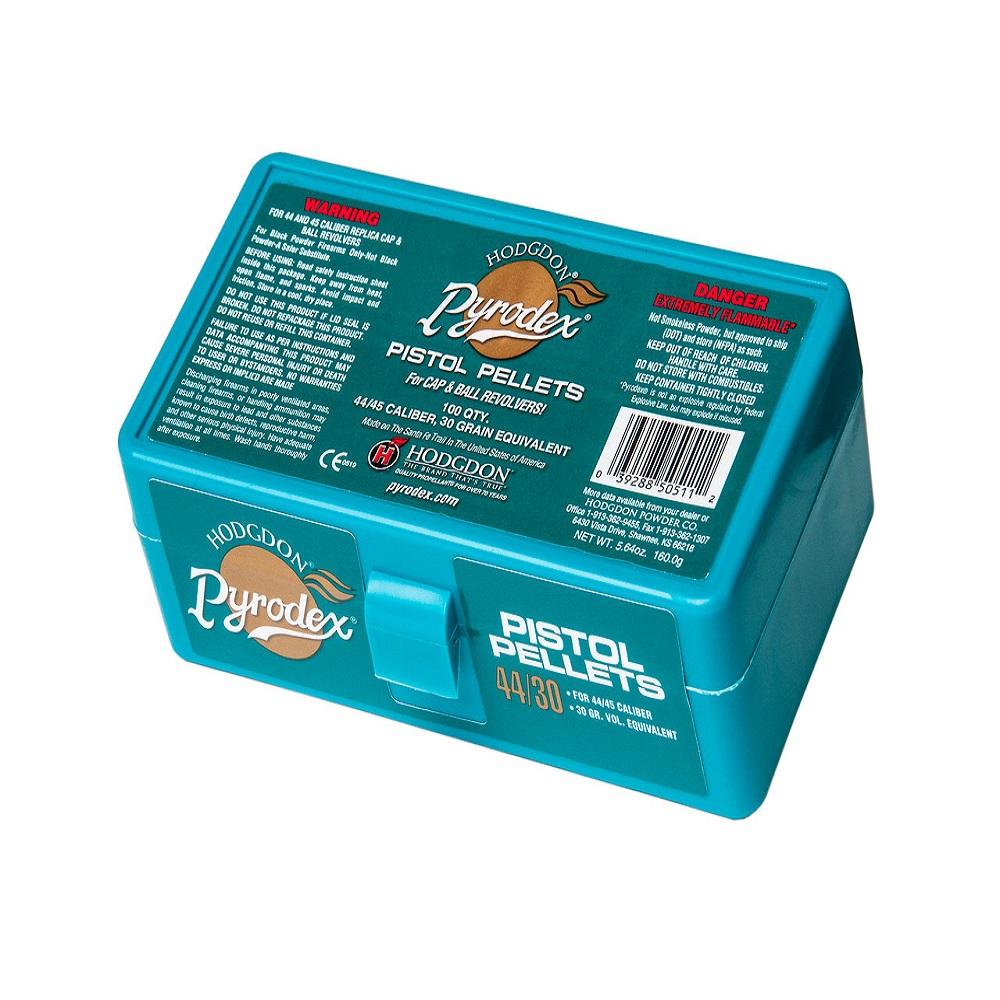 HODGDON POWDER PYRODEX REVOLVER PELLETS 30GR 44/45CAL 100BX