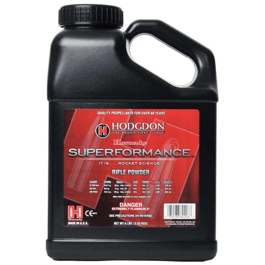 HODGDON POWDER SUPERFORMANCE 8LB