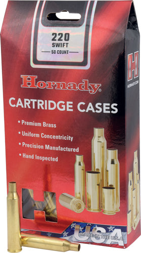 HORNADY UNPRIMED CASES 220