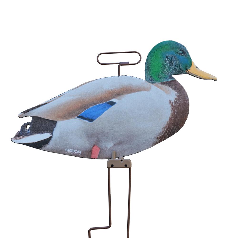 Higdon Field Duck FLATS Mallard Motion Silhouette Fully Flocked (12pk)