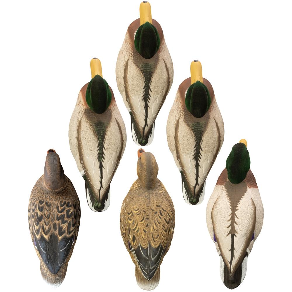 Higdon Outdoors Magnum Mallard Flocked Heads 6pk