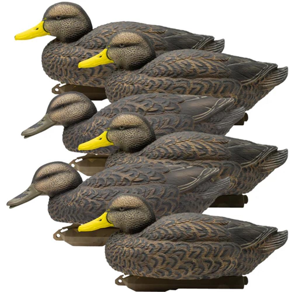 Higdon Legacy Magnum Black Duck, Foam Filled (6pk)