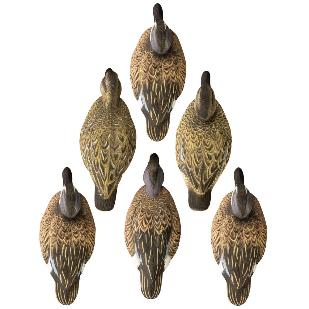Higdon Outdoors Standard Blue Wing Teal Foam Filled 6pk