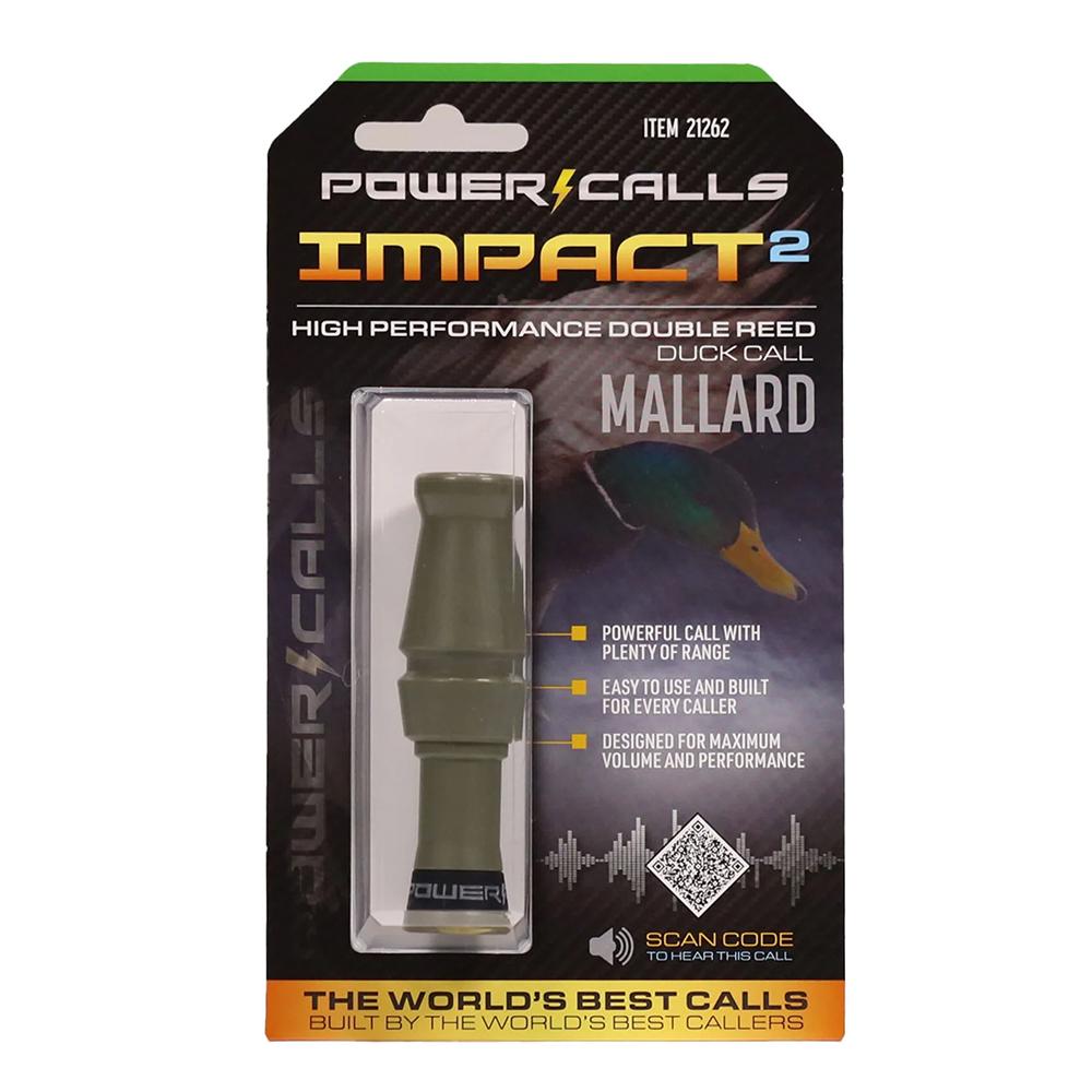 Higdon Mallard Duck Call Impact2, OD Green (Polycarbonate)