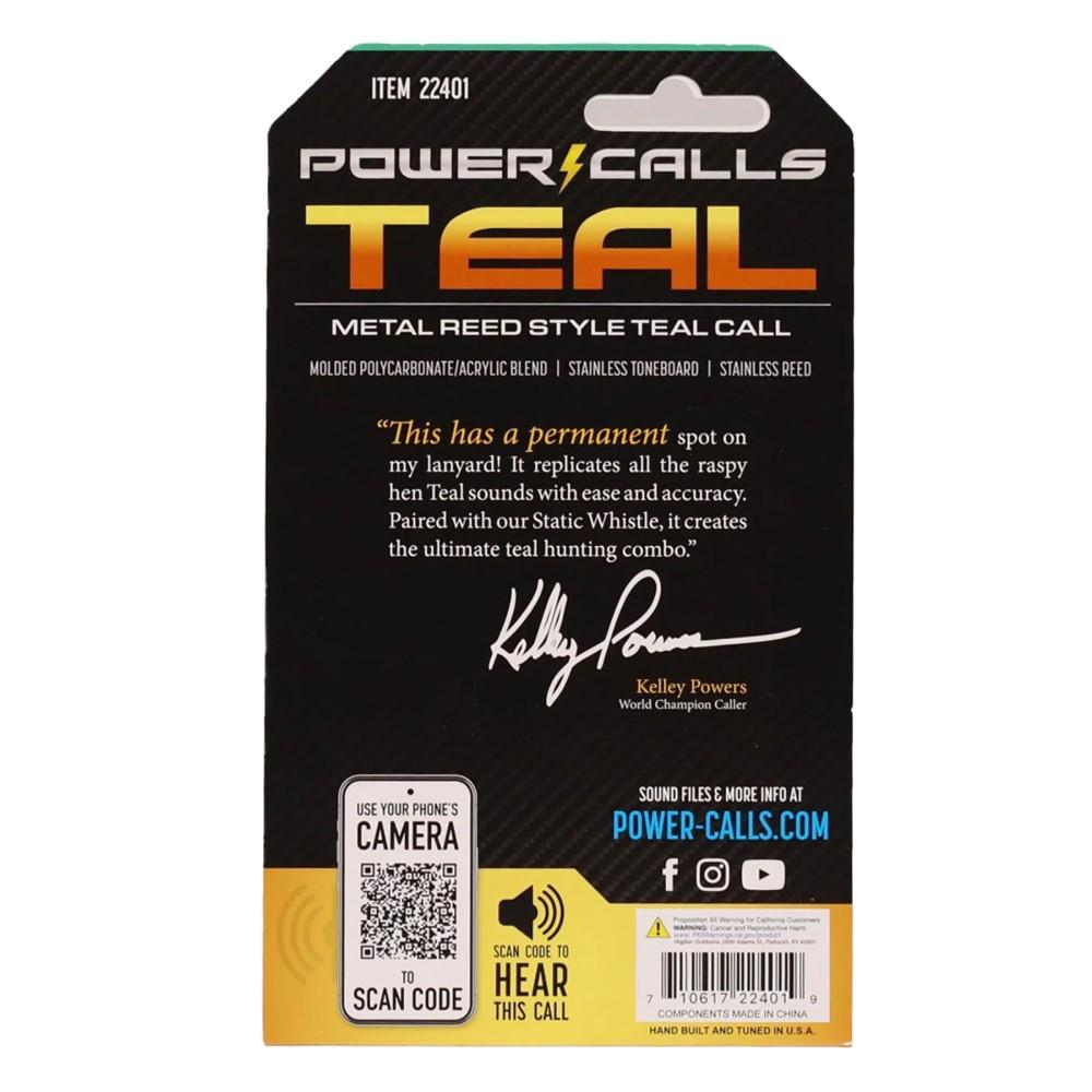 Molded Teal Call Teal Blue (Polycarb/Stainless Steel Toneboard)