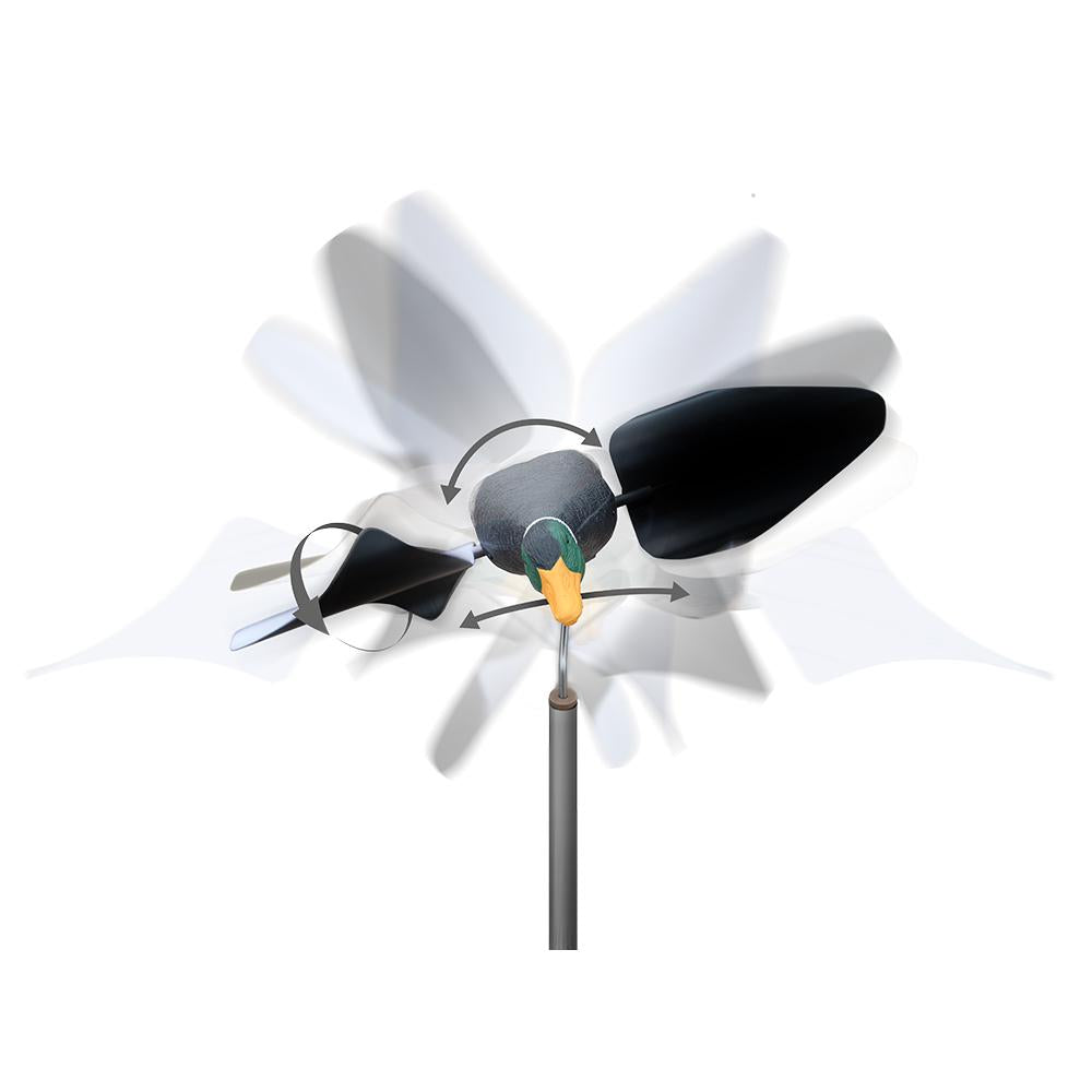 Higdon Motion Decoy Flasher Flyer Breeze Mallard Drake