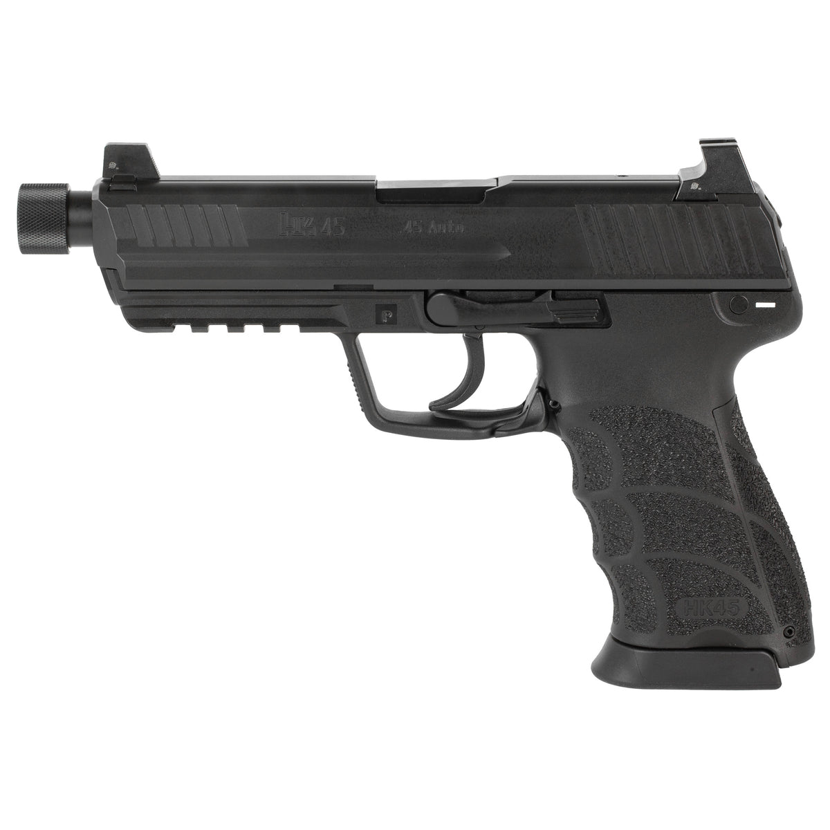 HK HK45T 45ACP 5.2" 10RD BLK V7 LEM