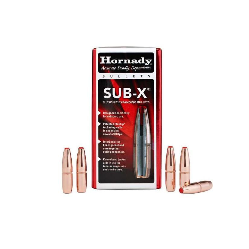 35 Cal (350 LEGEND) .357 250 GR SUB-X Bullet 100/CT