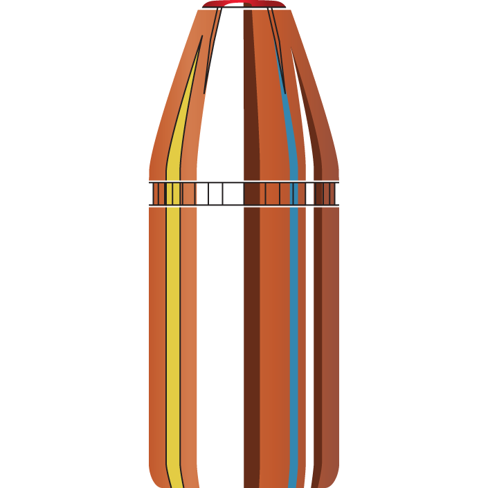 45 CAL (45-70 GOV'T) .458 410 GR SUB-X Bullet 50/CT