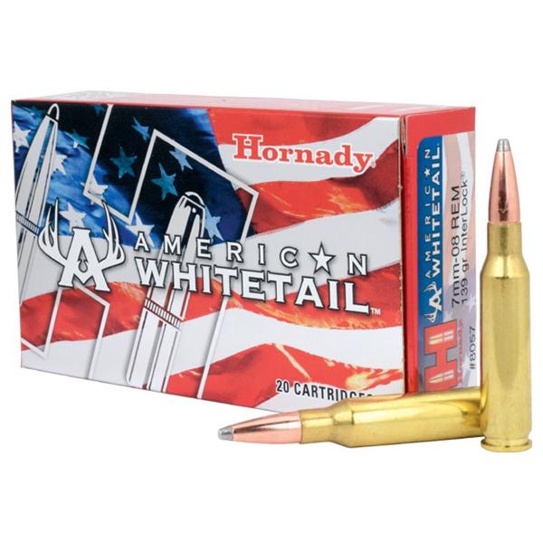 AMMO AMERICAN WHITETAIL 7MM-08 139G SP