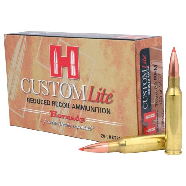 AMMO CUSTOM LITE 7MM-08 120GR SST