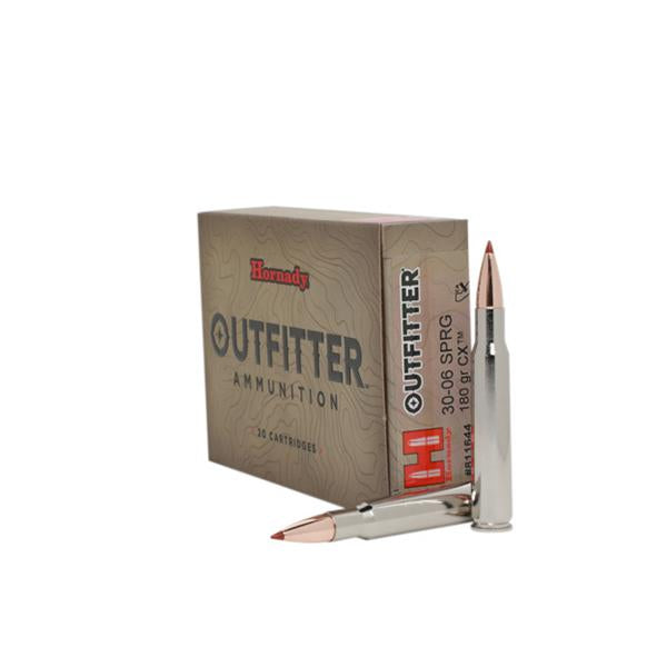 OUTFITTER AMMO 30-06 SPRG 180 GR CX OTF 20 Rounds
