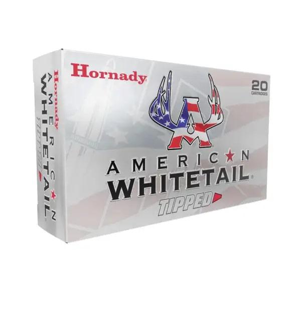 HORNADY AMMO AMERICAN WHITETAIL TIPPED 7MM-08 REM 139 GR SST 20 RDS