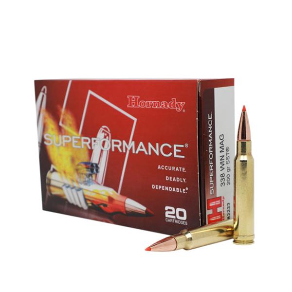 AMMO SUPERFORMANCE .338 WIN 200GR SST