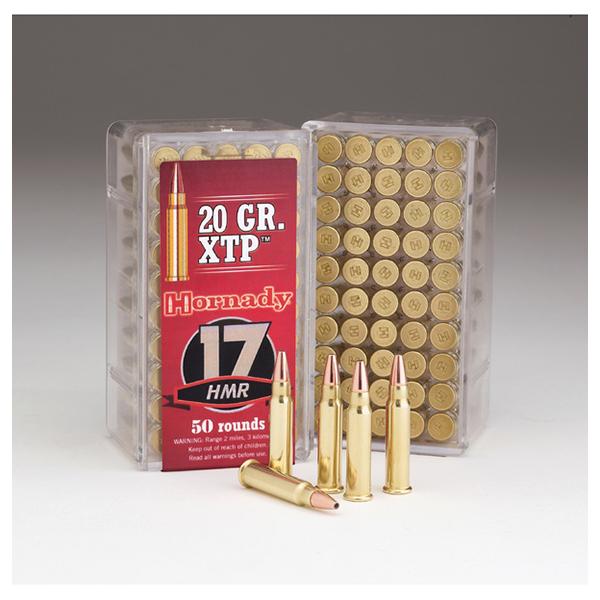 AMMO 17 HMR 20GR XTP  50/BOX