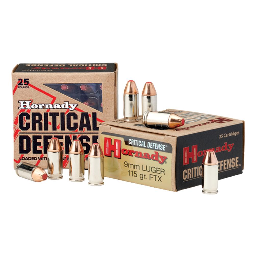 AMMO CRITICAL DEFENSE 9MM 115GR 250RD CASE