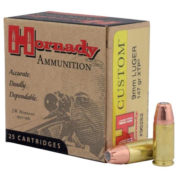 AMMO 9MM 147GR JHP/XTP 25/BX