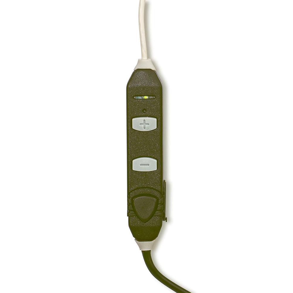 IMPACT IN-EAR PASSIVE HEAR THROUGH TECHNOLOGY OD GREEN