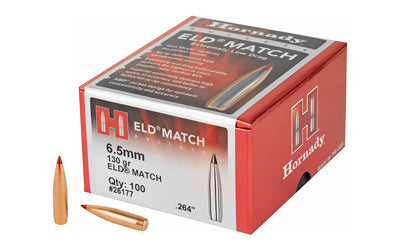HRNDY ELD-M 6.5MM .264 130GR 100CT
