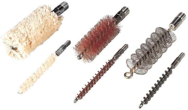 HOPPES 3-PACK BRUSH/SWAB KIT .22 RIFLE