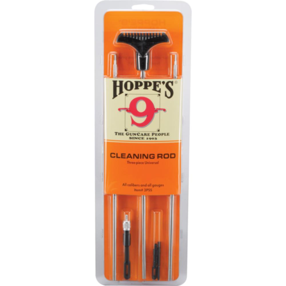 HOPPES 3PC BNCHRST STS STL ROD RIF/SHTG