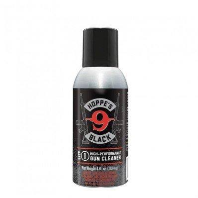HOPPE'S BLACK CLEANER AEROSOL BLACK 4OZ WITH STRAW, CAN