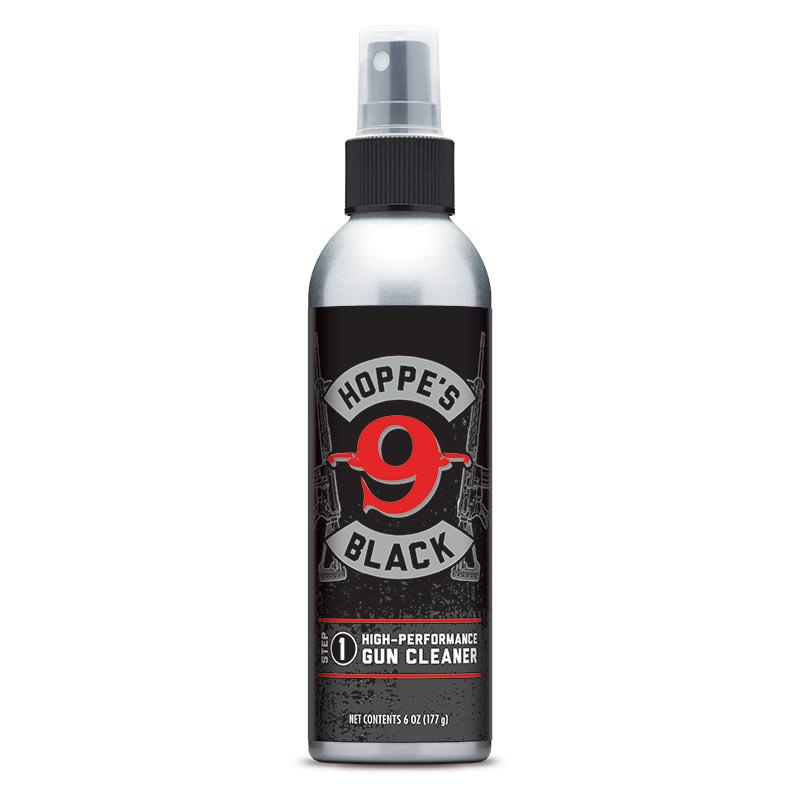 6 OZ HOPPE'S BLACK CLEANER, ALUM BOTTLE