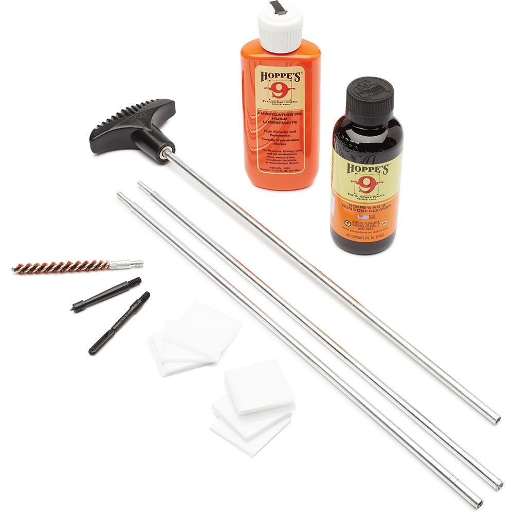 Cleaning Kit .22 - .225 Caliber w/ Alum Rod Clam E/F