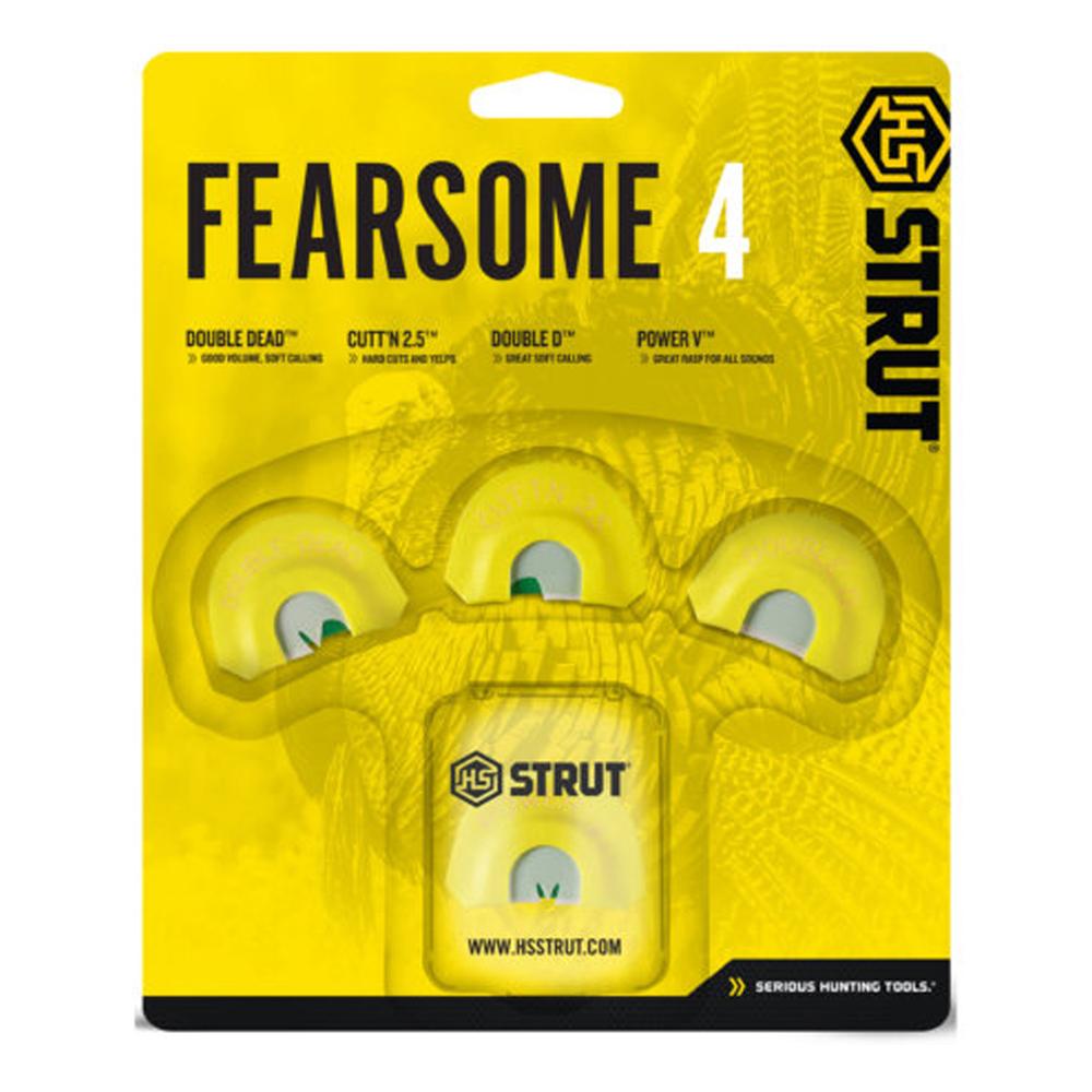 Hunters Specialties FEARSOME 4 DIAPHRAGM 4-PACK