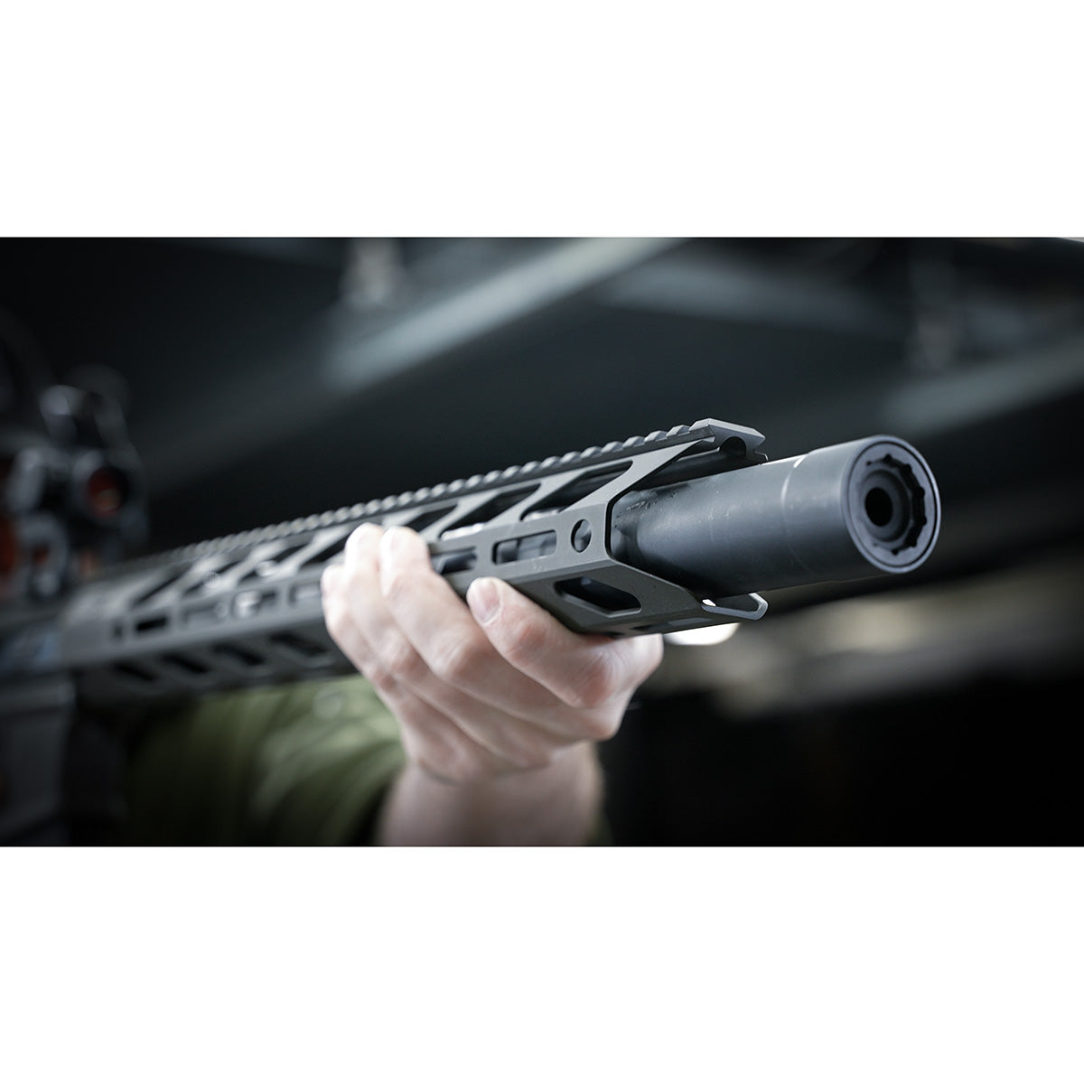 STNGR HWK XL® Free Float Suppressor Ready AR-15 Handguard - M-LOK - 2 Lengths Available (BLEMISHED)