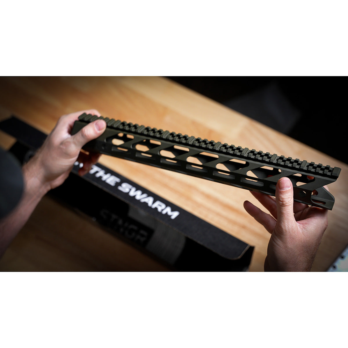 STNGR HWK XL® V2 Free Float Suppressor Ready AR-15 Handguard - M-LOK - 2 Lengths Available